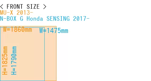 #MU-X 2013- + N-BOX G Honda SENSING 2017-